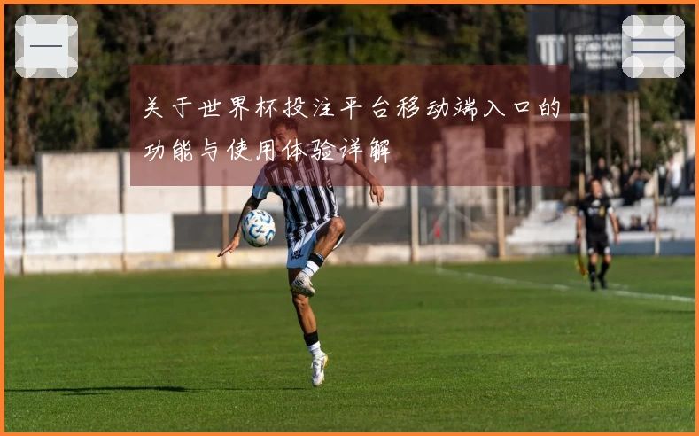 关于世界杯投注平台移动端入口的功能与使用体验详解