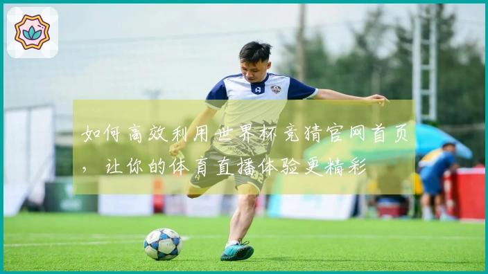 如何高效利用世界杯竞猜官网首页，让你的体育直播体验更精彩